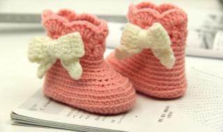 手工编织婴儿鞋 手工编织婴儿鞋