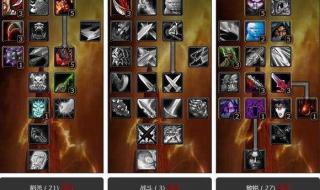 盗贼pvp天赋 盗贼pvp天赋